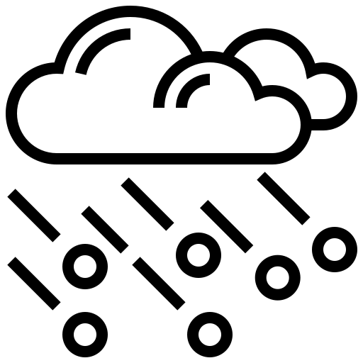Orage de grêle